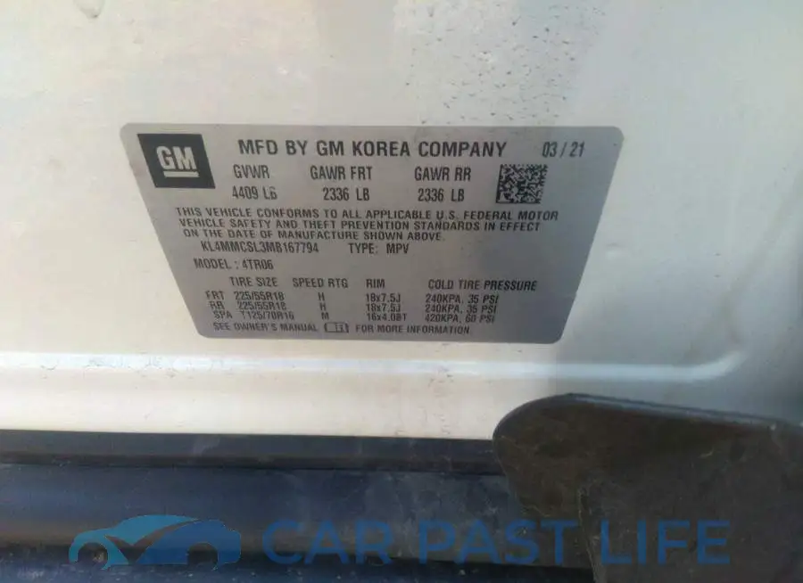 KL4MMCSL3MB167794# 9