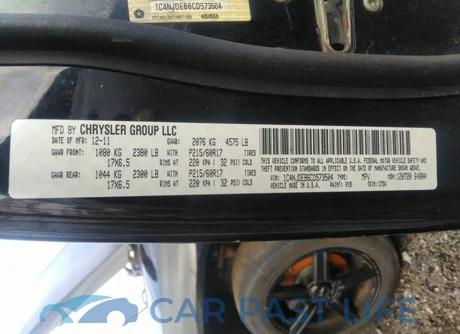 1C4NJDEB6CD573504# 9