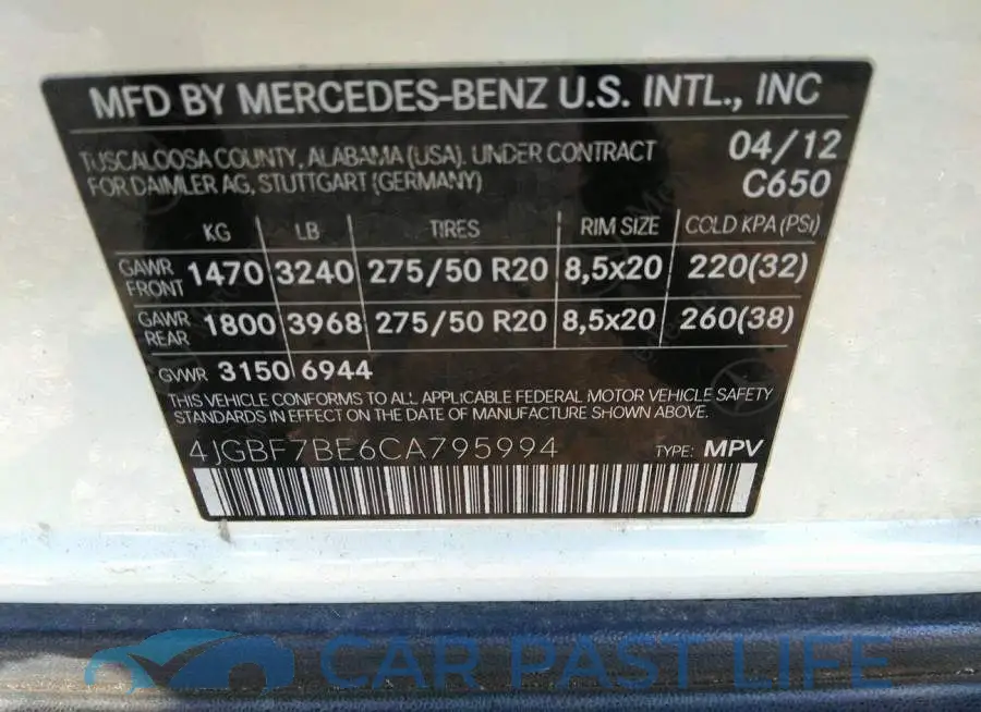 4JGBF7BE6CA795994# 9