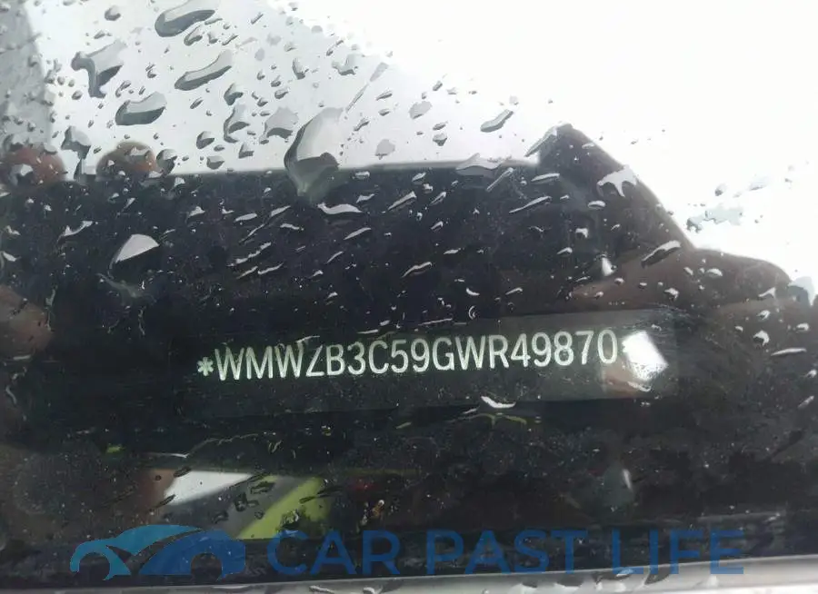 WMWZB3C59GWR49870# 9