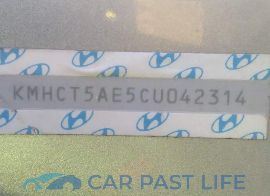 KMHCT5AE5CU042314# 9