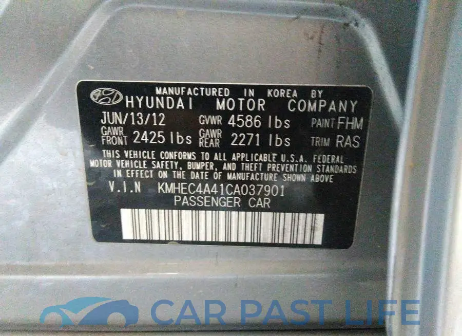 KMHEC4A41CA037901# 9