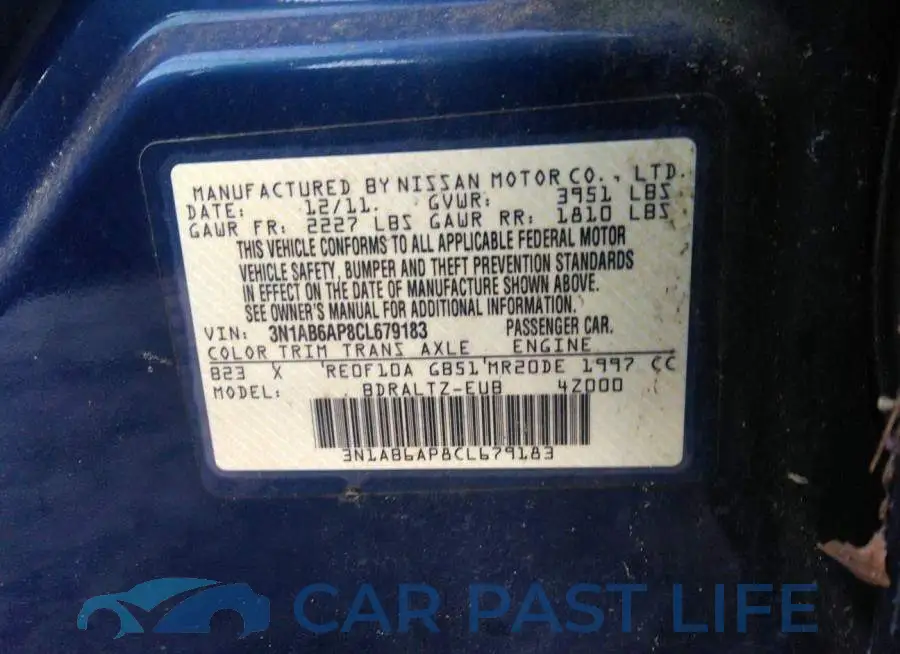 3N1AB6AP8CL679183# 9