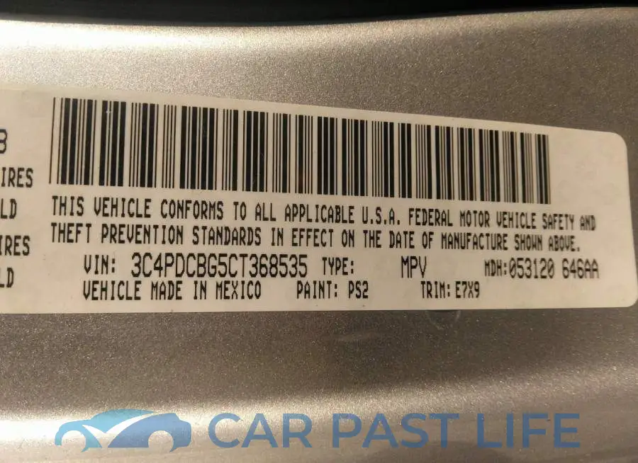 3C4PDCBG5CT368535# 9