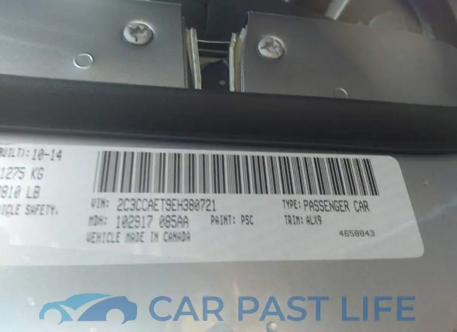 2C3CCAET9EH380721# 9