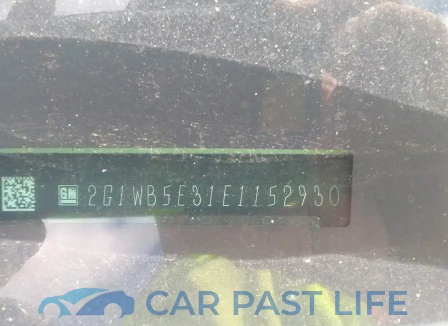 2G1WB5E31E1152930# 9