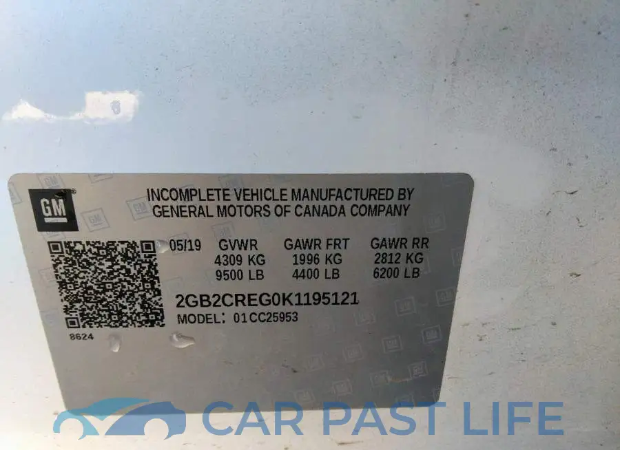 2GB2CREG0K1195121# 9