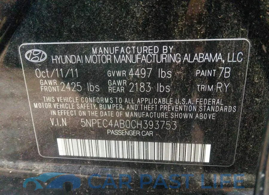 5NPEC4AB0CH393753# 9