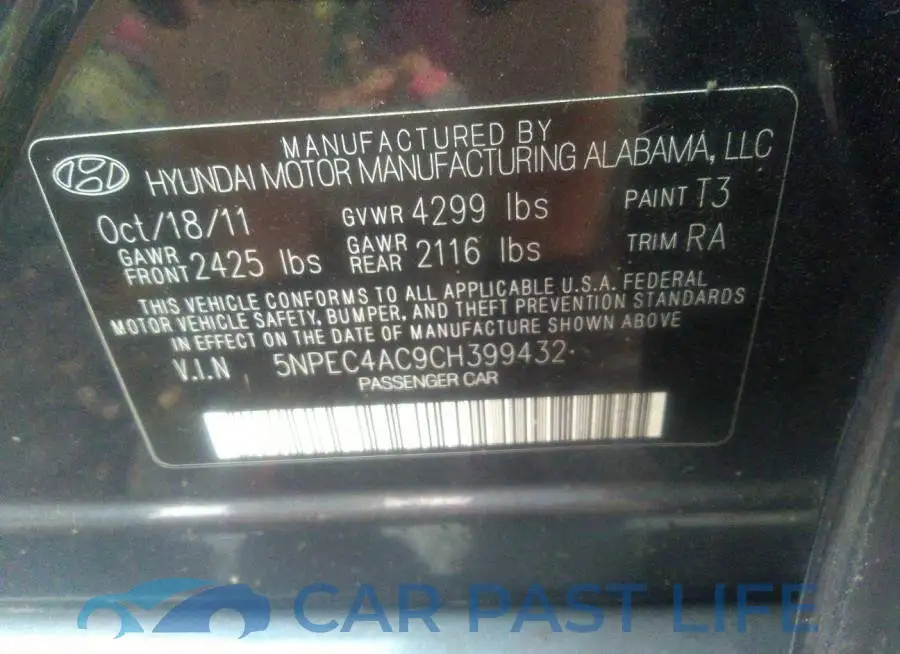 5NPEC4AC9CH399432# 9