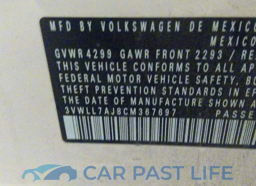 3VWLL7AJ8CM367697# 9
