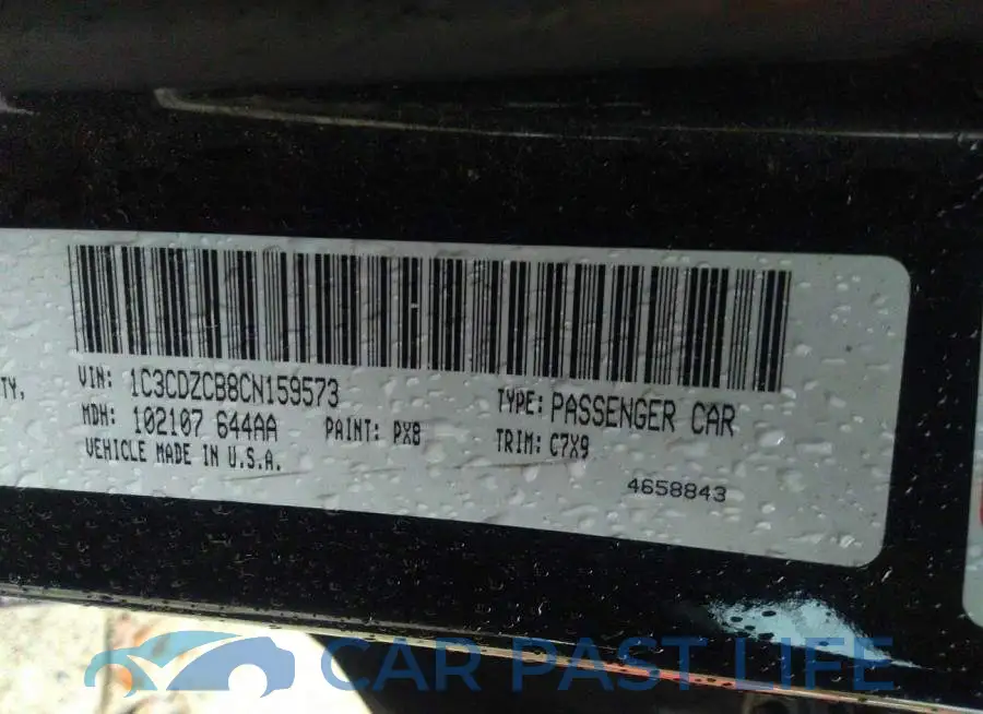 1C3CDZCB8CN159573# 9