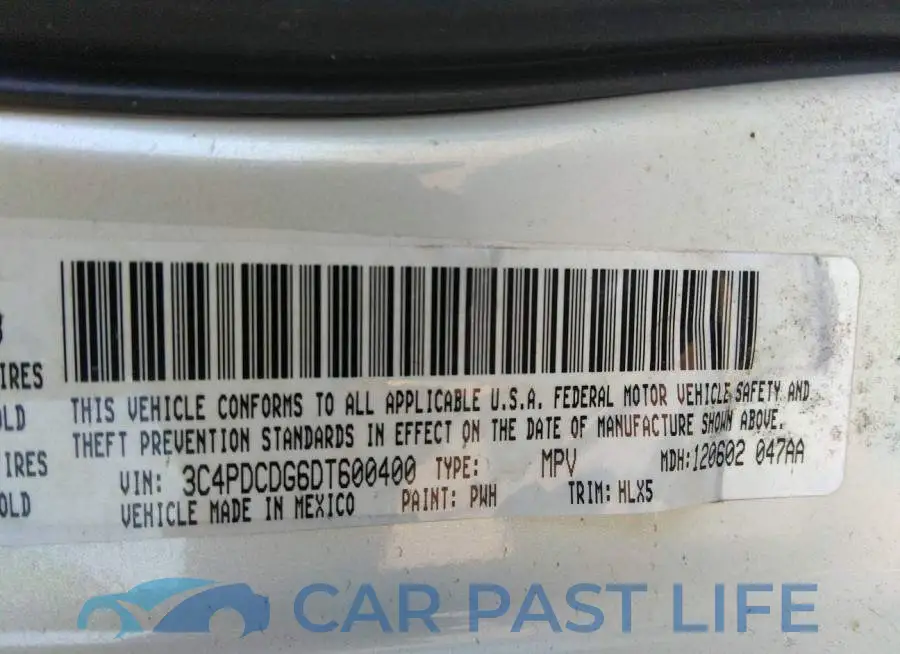 3C4PDCDG6DT600400# 9