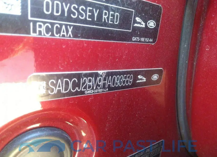 SADCJ2BV9HA093559# 9