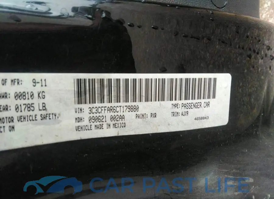 3C3CFFAR6CT179880# 9