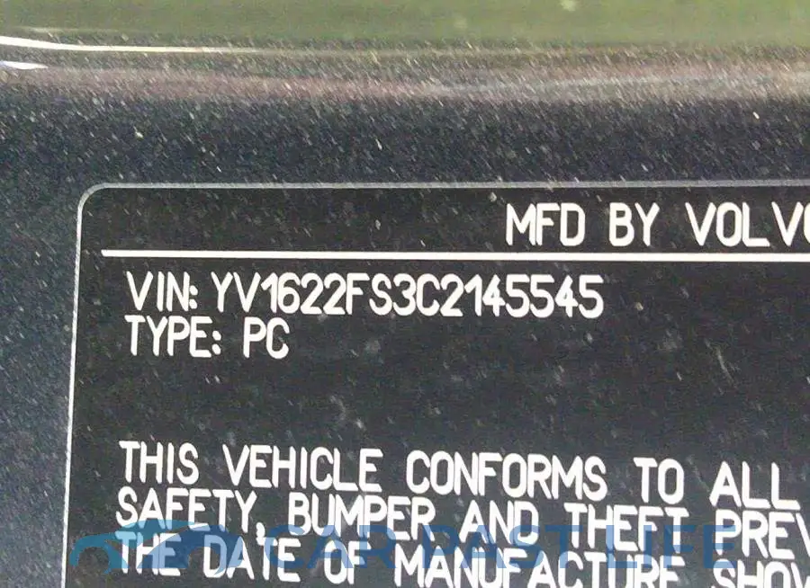 YV1622FS3C2145545# 9