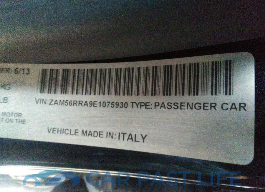 ZAM56RRA9E1075930# 9