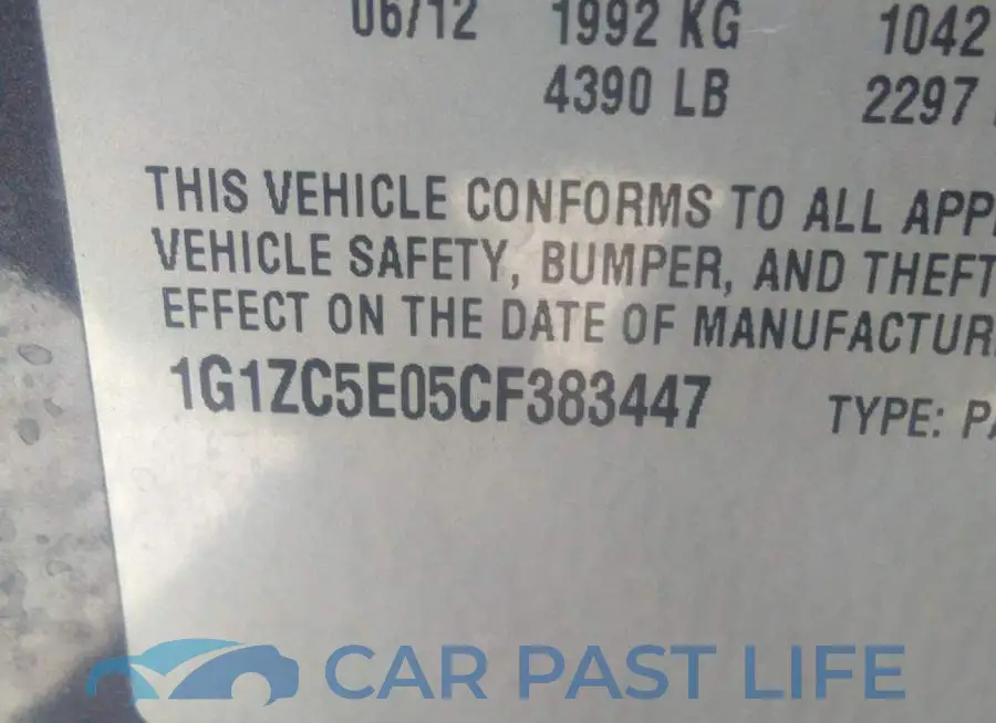1G1ZC5E05CF383447# 9