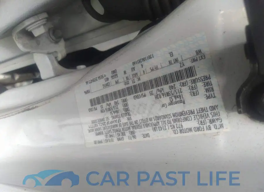 1FAHP3F25CL187771# 9