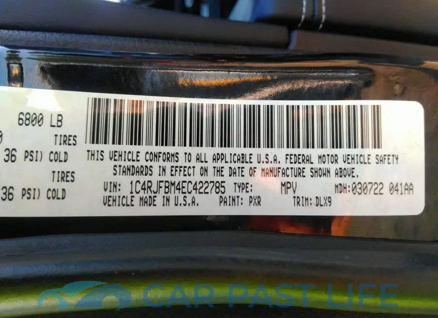 1C4RJFBM4EC422785# 9