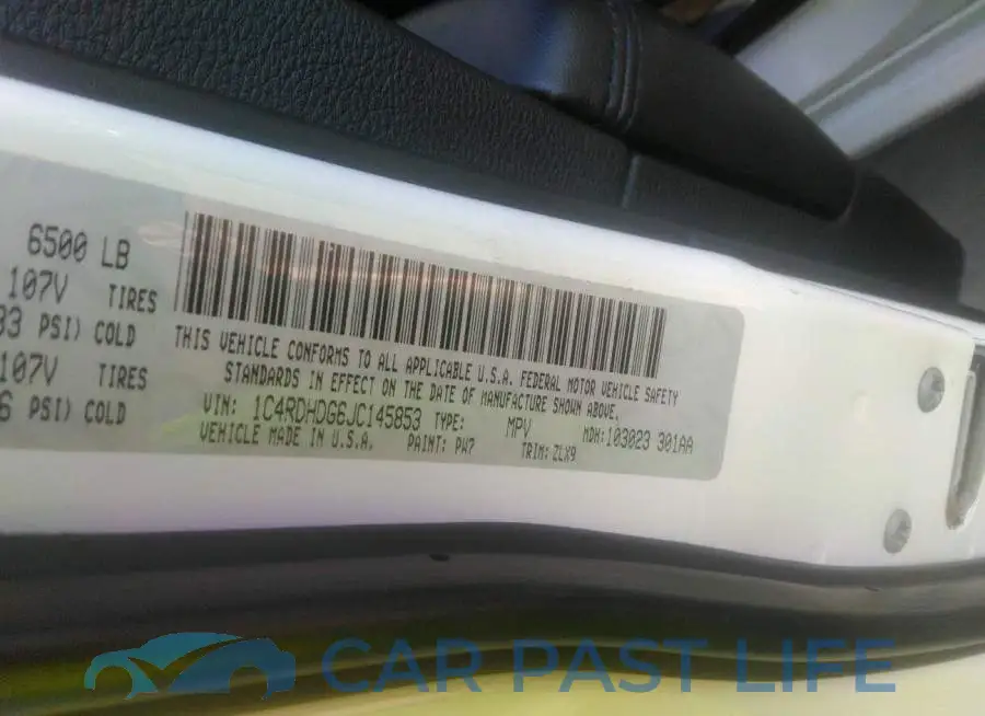 1C4RDHDG6JC145853# 9