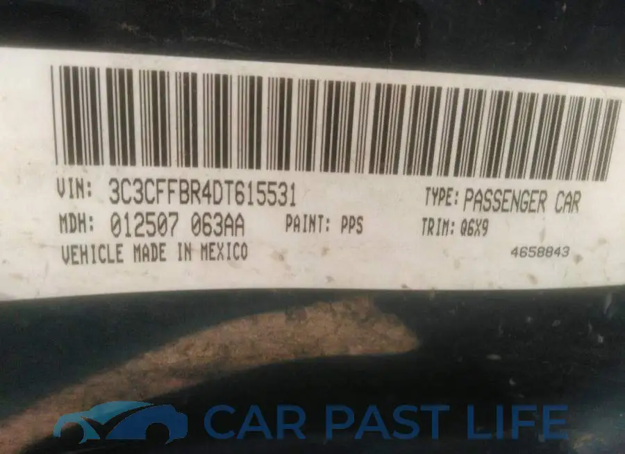 3C3CFFBR4DT615531# 9