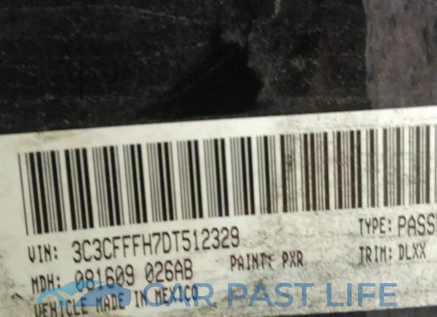3C3CFFFH7DT512329# 9