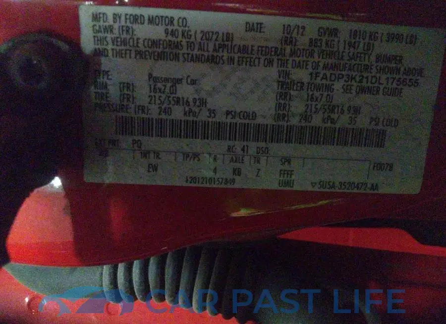 1FADP3K21DL175655# 9