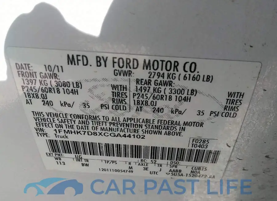 1FMHK7D8XCGA44102# 9