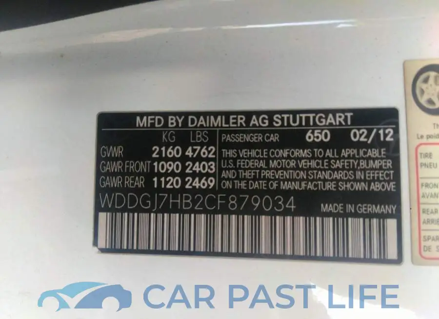 WDDGJ7HB2CF879034# 9