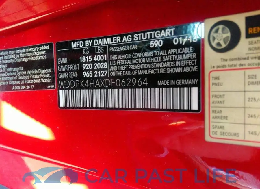 WDDPK4HAXDF062964# 9