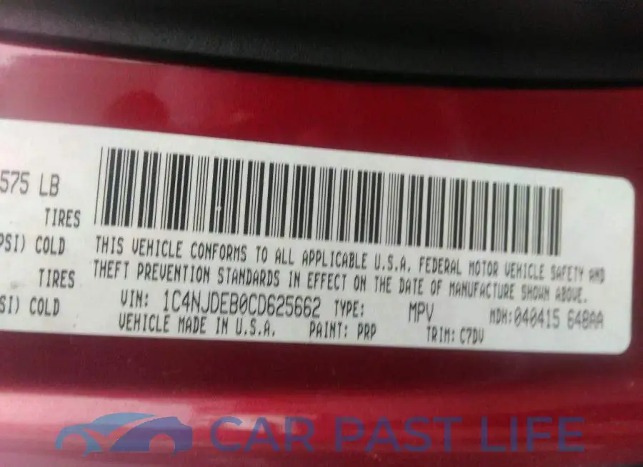 1C4NJDEB0CD625662# 9