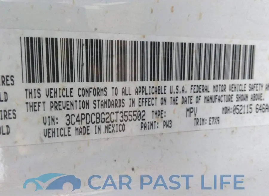 3C4PDCBG2CT355502# 9