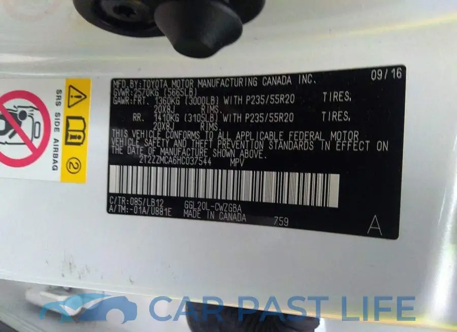 2T2ZZMCA6HC037544# 9