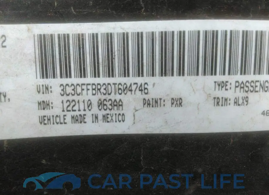 3C3CFFBR3DT604746# 9