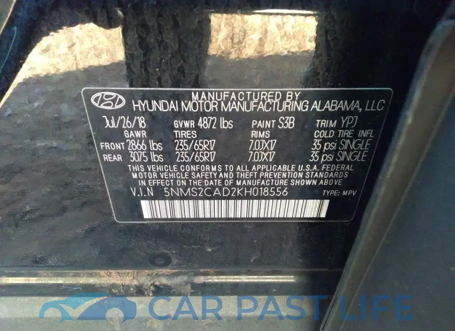 5NMS2CAD2KH018556# 9