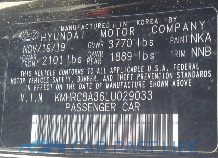 KMHRC8A36LU029033# 9