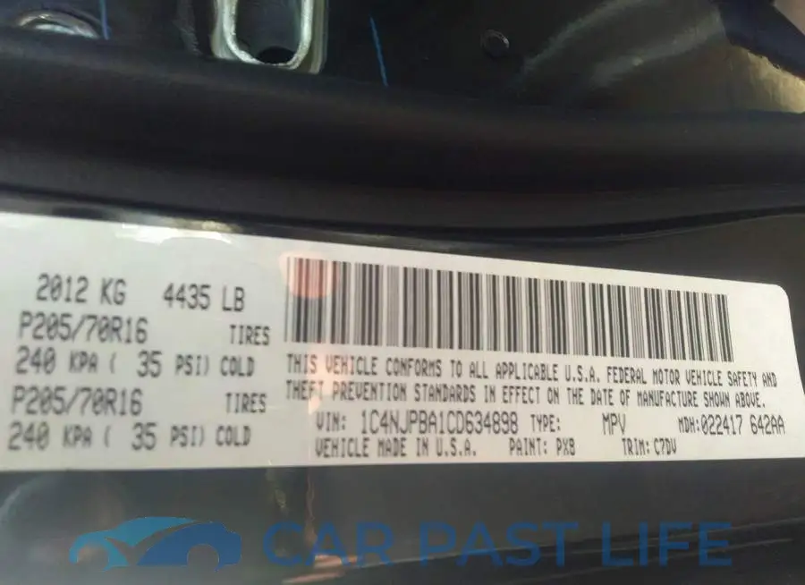 1C4NJPBA1CD634898# 9