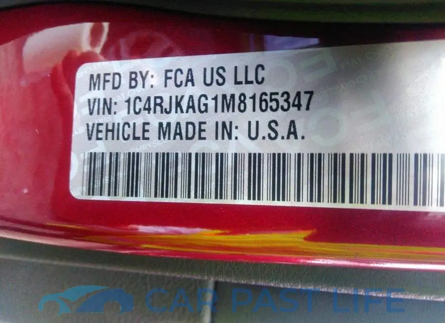 1C4RJKAG1M8165347# 9