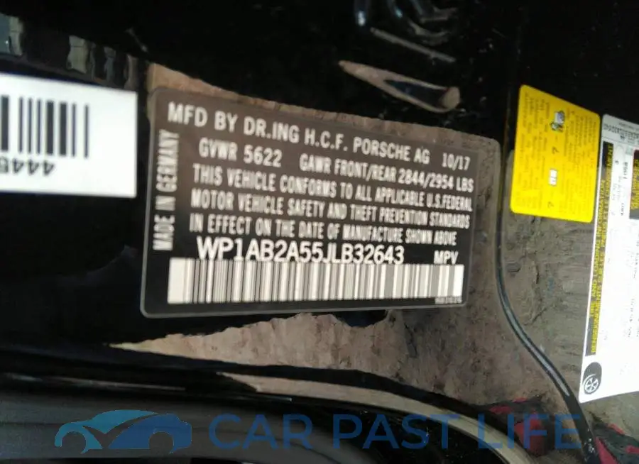 WP1AB2A55JLB32643# 9