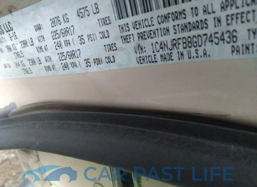 1C4NJRFB8GD745436# 9
