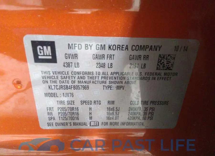 KL7CJRSB4FB057969# 9