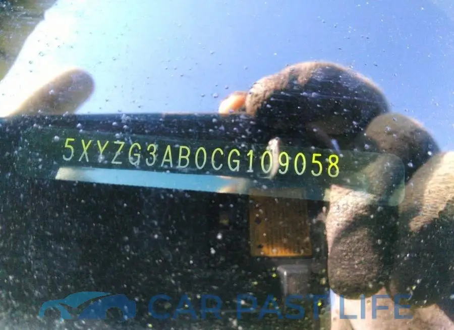 5XYZG3AB0CG109058# 9