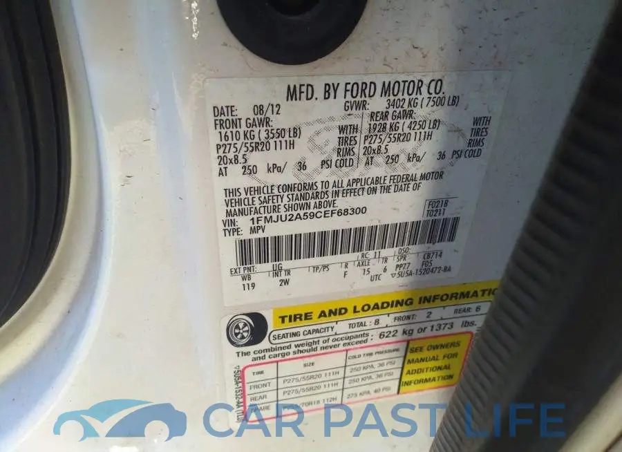 1FMJU2A59CEF68300# 9