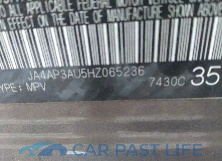 JA4AP3AU5HZ065236# 9