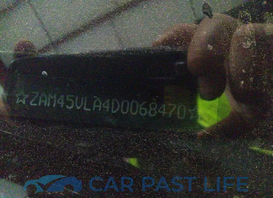 ZAM45VLA4D0068470# 9
