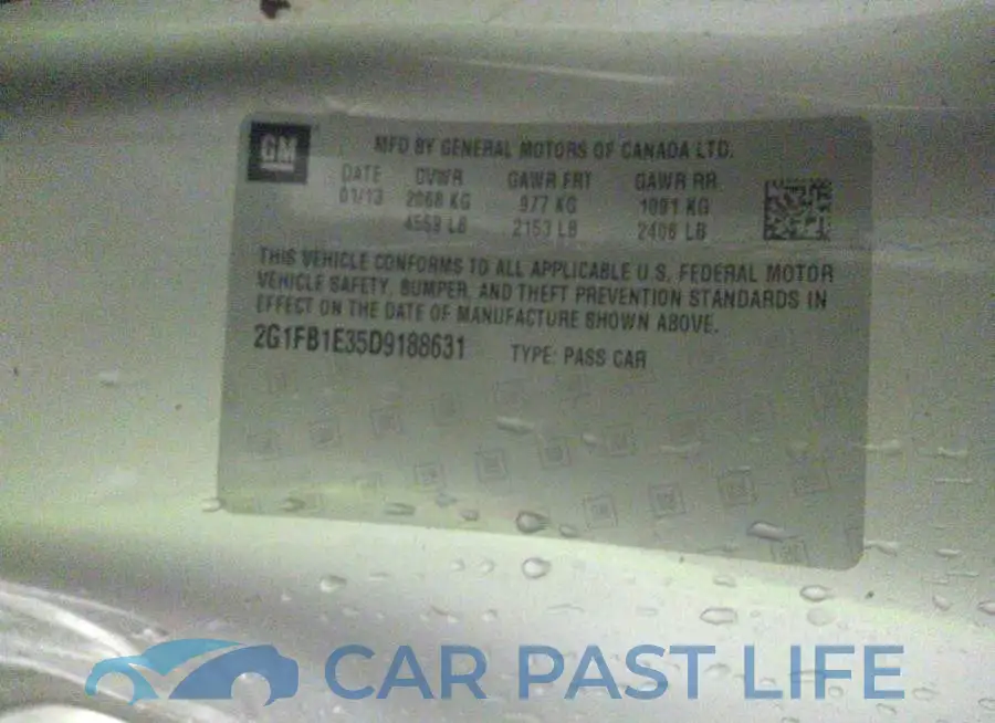 2G1FB1E35D9188631# 9
