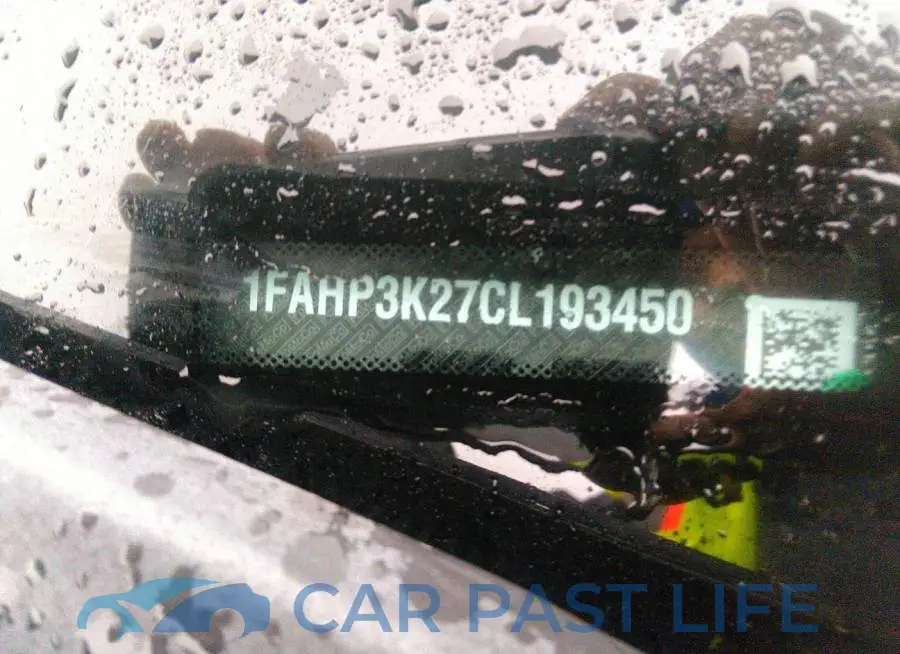 1FAHP3K27CL193450# 9