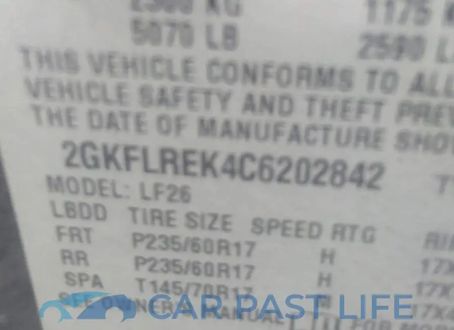 2GKFLREK4C6202842# 9