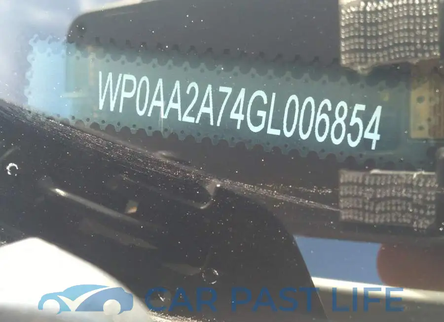 WP0AA2A74GL006854# 9