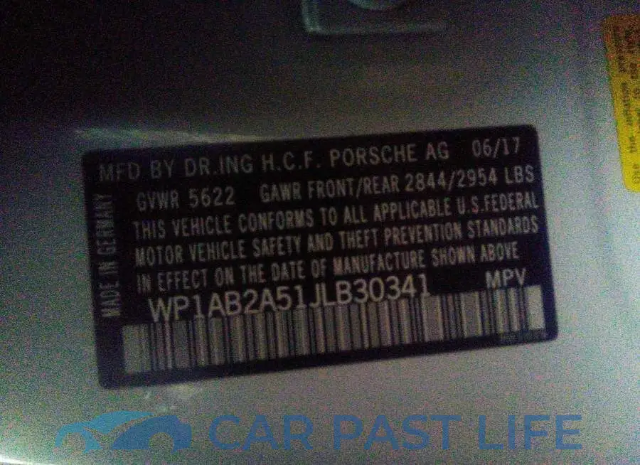 WP1AB2A51JLB30341# 9